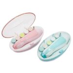 Baby Care Electric Nail Trimmer Kids Nail Scissors Grooming Tool Baby Care Safety Manicure Pedicure Clipper Cutter For Newborn